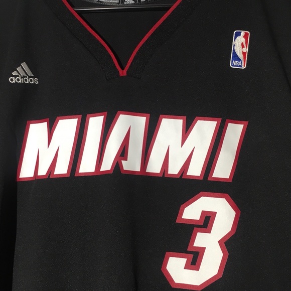 Miami Heat Dwyane Wade Adidas Jersey XL - Picture 3 of 6